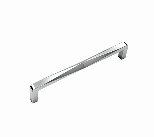 Alnwick Polished Chrome Cabinet D Handle - 160mm Centres
