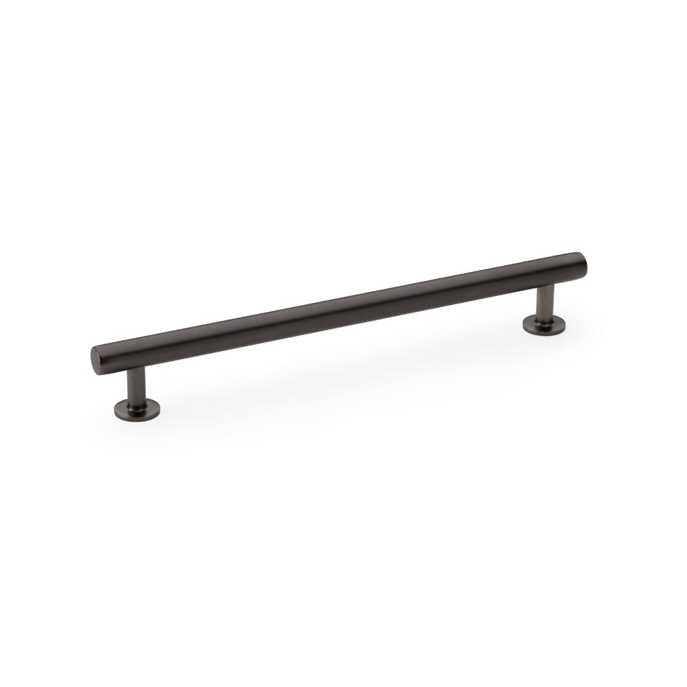 Round T-Bar Cabinet Pull Handle - Dark Bronze - Centres 192mm