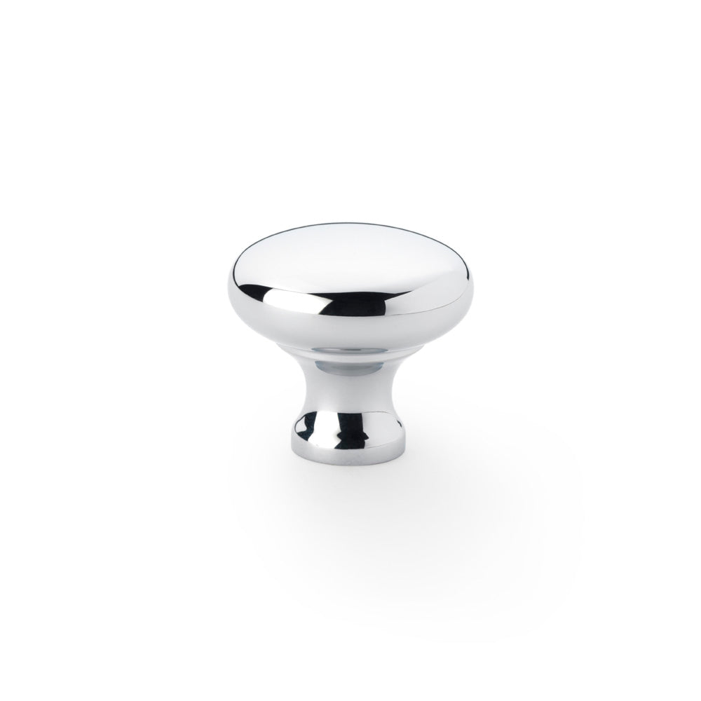 Wade Round Cupboard Knob - Polished Chrome - 32mm