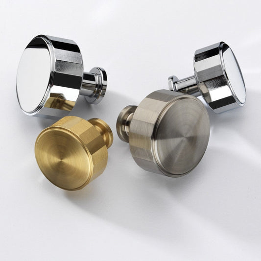 Broadway Cabinet Knobs in Mixed Finishes