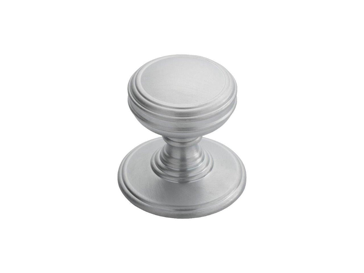 Delamain Satin Chrome cabinet knob - 38mm