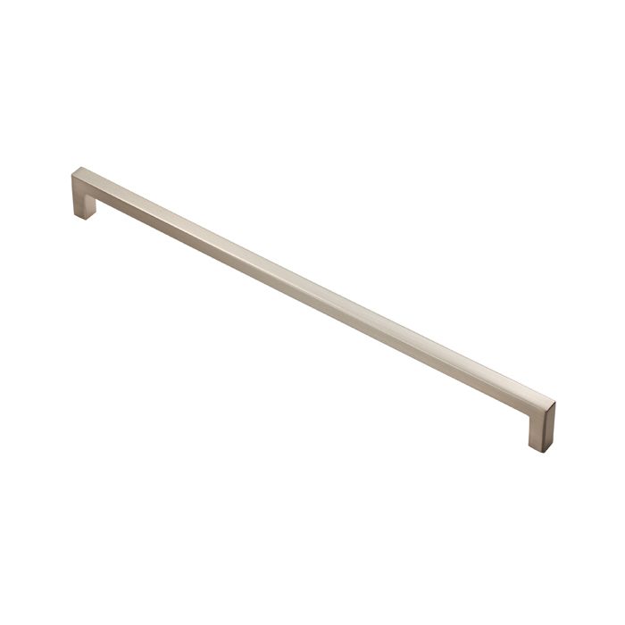 Satin Nickel Square Cabinet Bar Handle - 160mm Centres