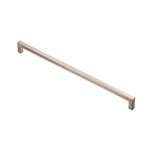 Satin Nickel Square Cabinet Bar Handle - 160mm Centres
