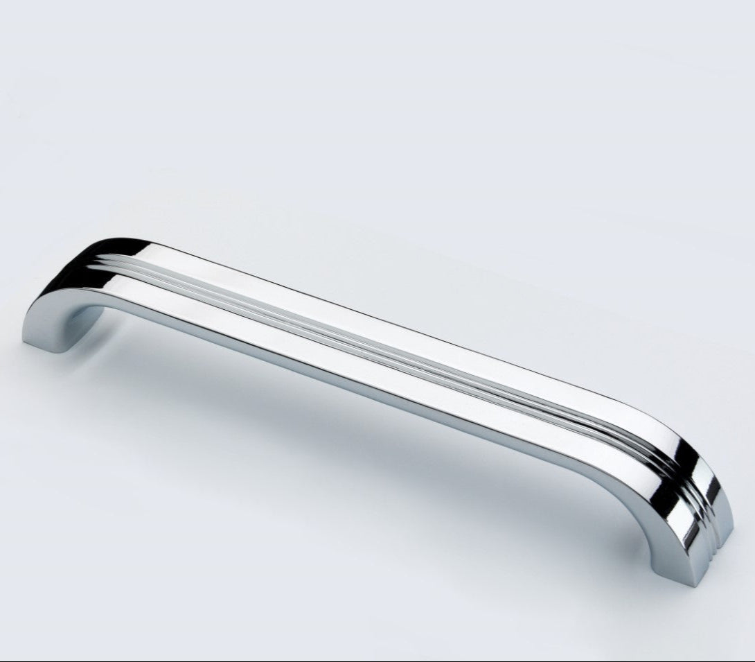Retro 160mm Cabinet Bar Handles in Polished Chrome From Crofts & Assinder