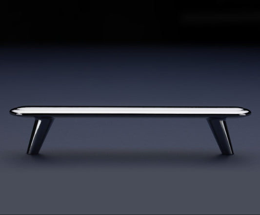 Stockholm Polished Chrome Cabinet Bar Handle - 128mm Centres