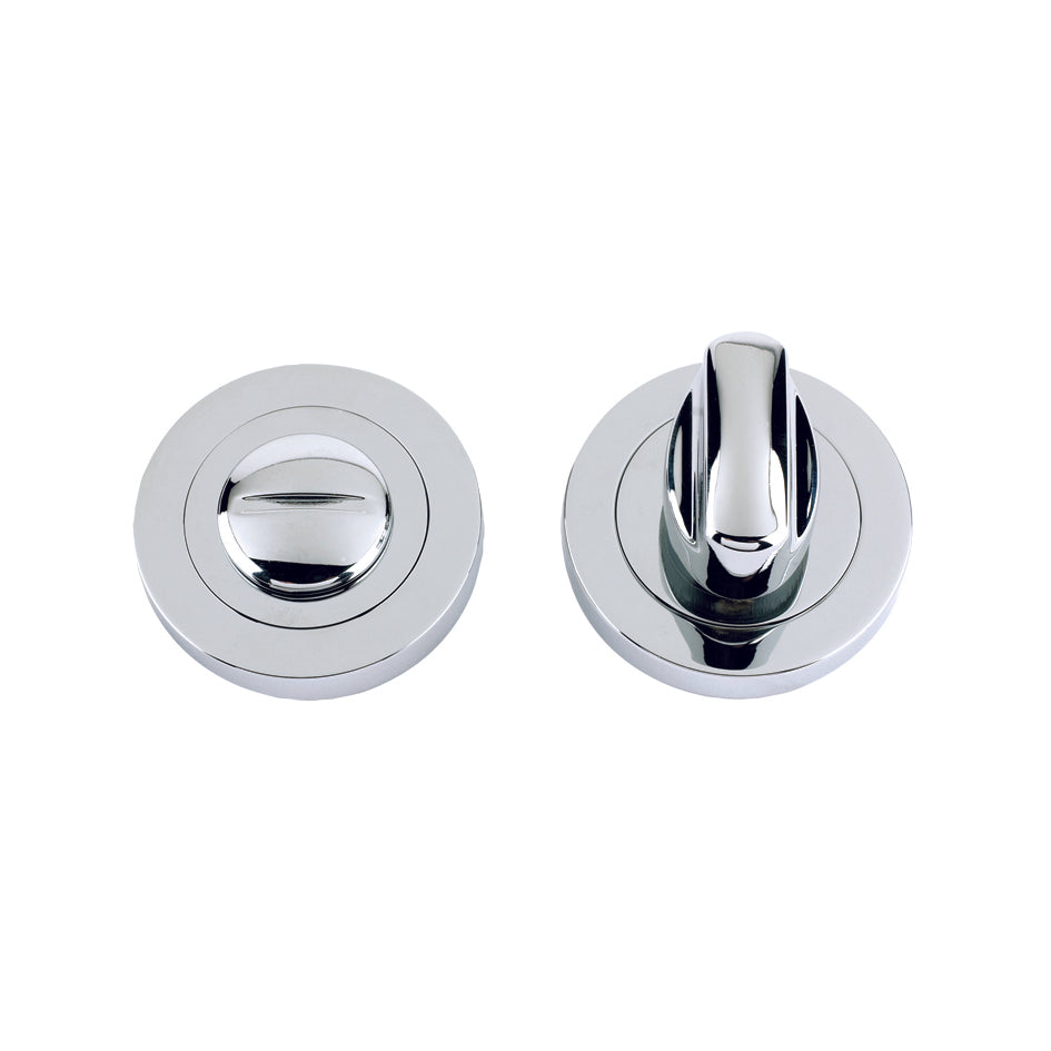WC Turn & Release Polished Chrome