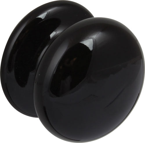 50mm Black Ceramic Door Knob