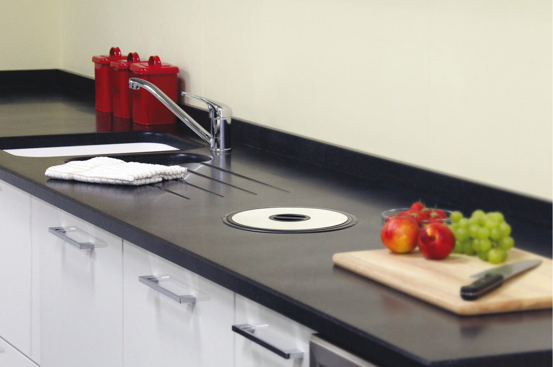 13 Litre Recessed Kitchen Worktop Bin