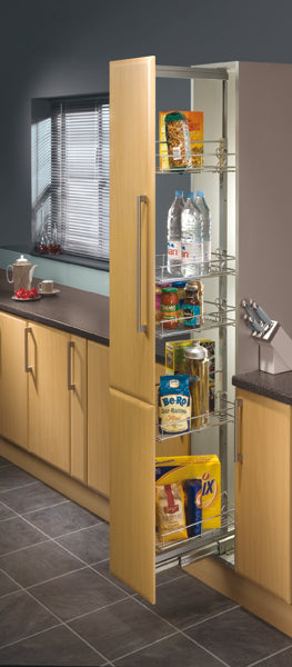 300mm Kitchen Larder Unit, Centre Mounting, 1950-2200mm