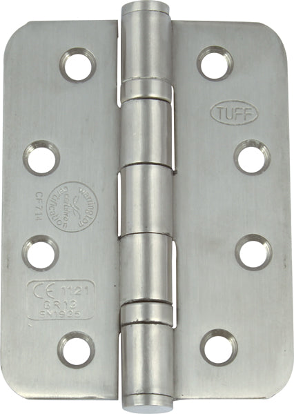 Ball Bearing Door Hinges - Satin Stainless Steel - 102 x 76mm