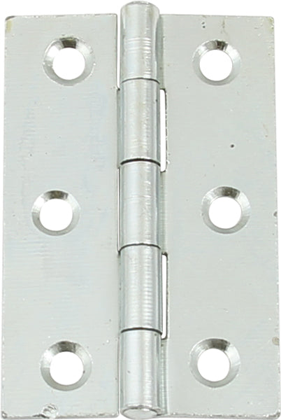Pair of Zinc Plated Door Hinges - 75mm x 49mm