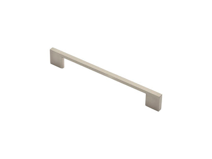 Satin Nickel Slim Cabinet Bar Handle - 192mm Centres