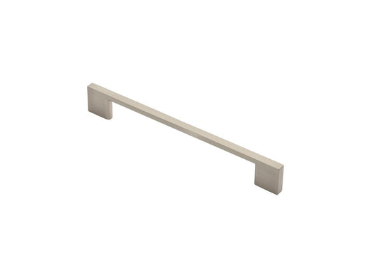 Satin Nickel Slim Cabinet Bar Handle - 192mm Centres