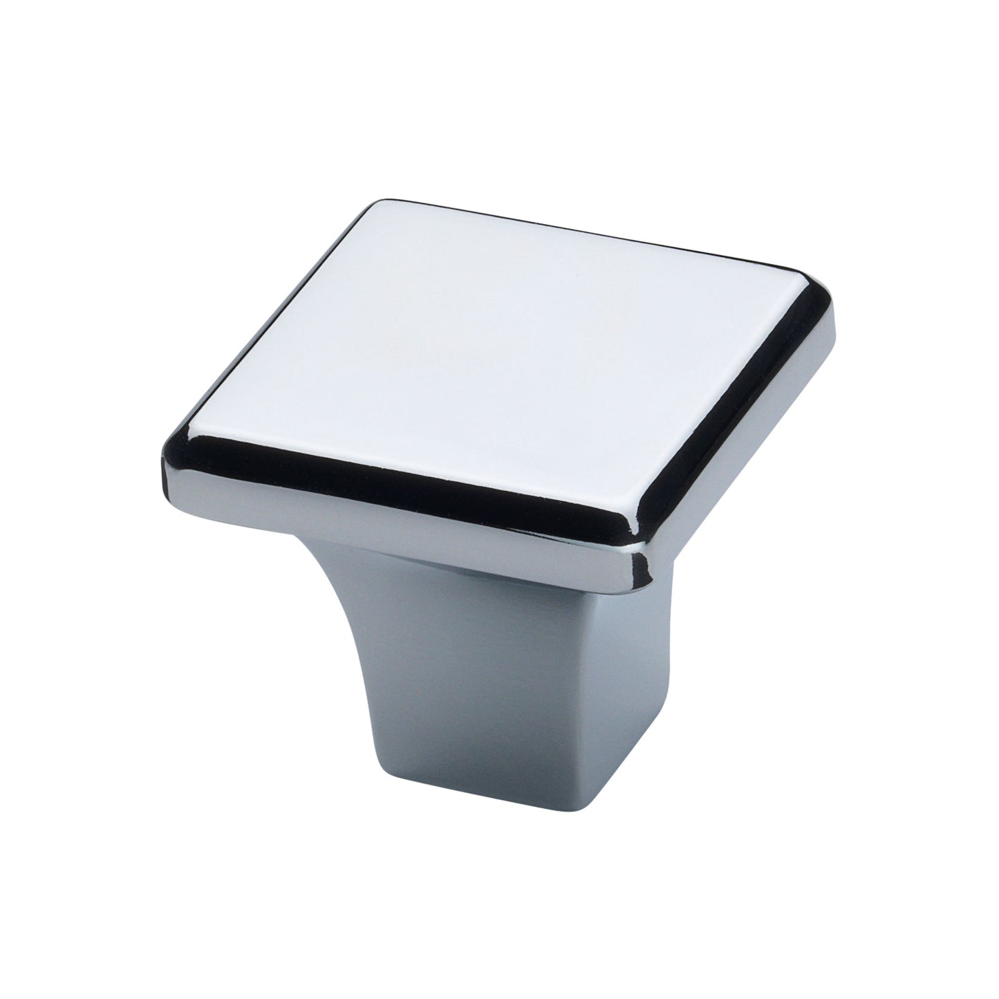 Georgia Square Cabinet Knob - Polished Chrome - 32mm