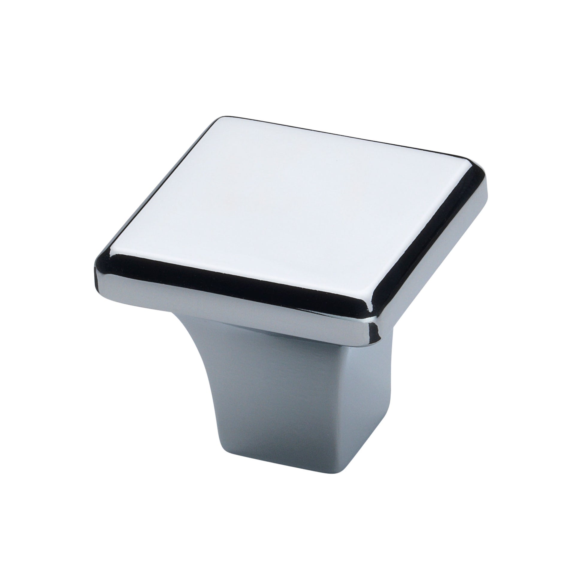 Georgia Square Cabinet Knob - Polished Chrome - 32mm