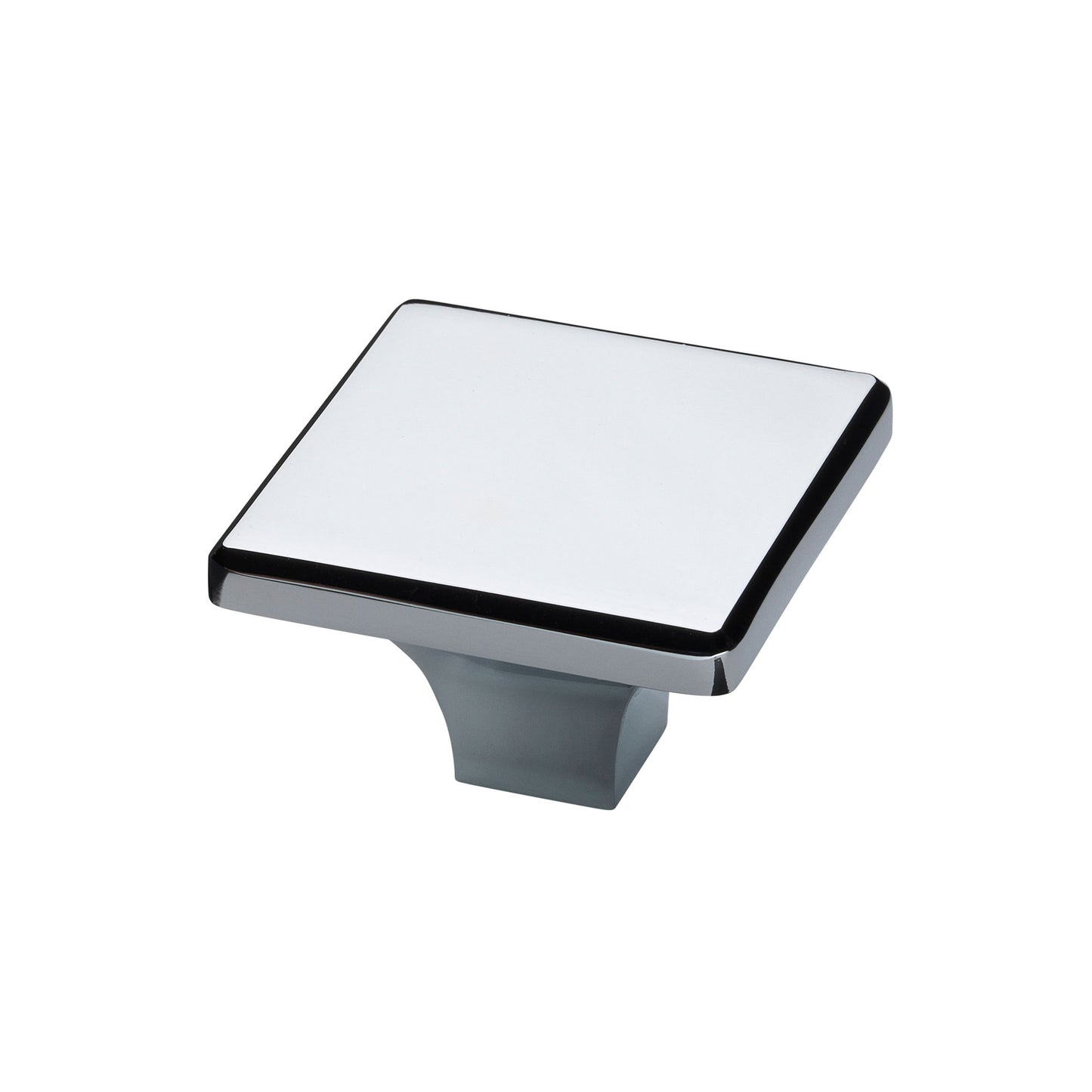Georgia Polished Chrome Cupboard Door Knob - 50mm
