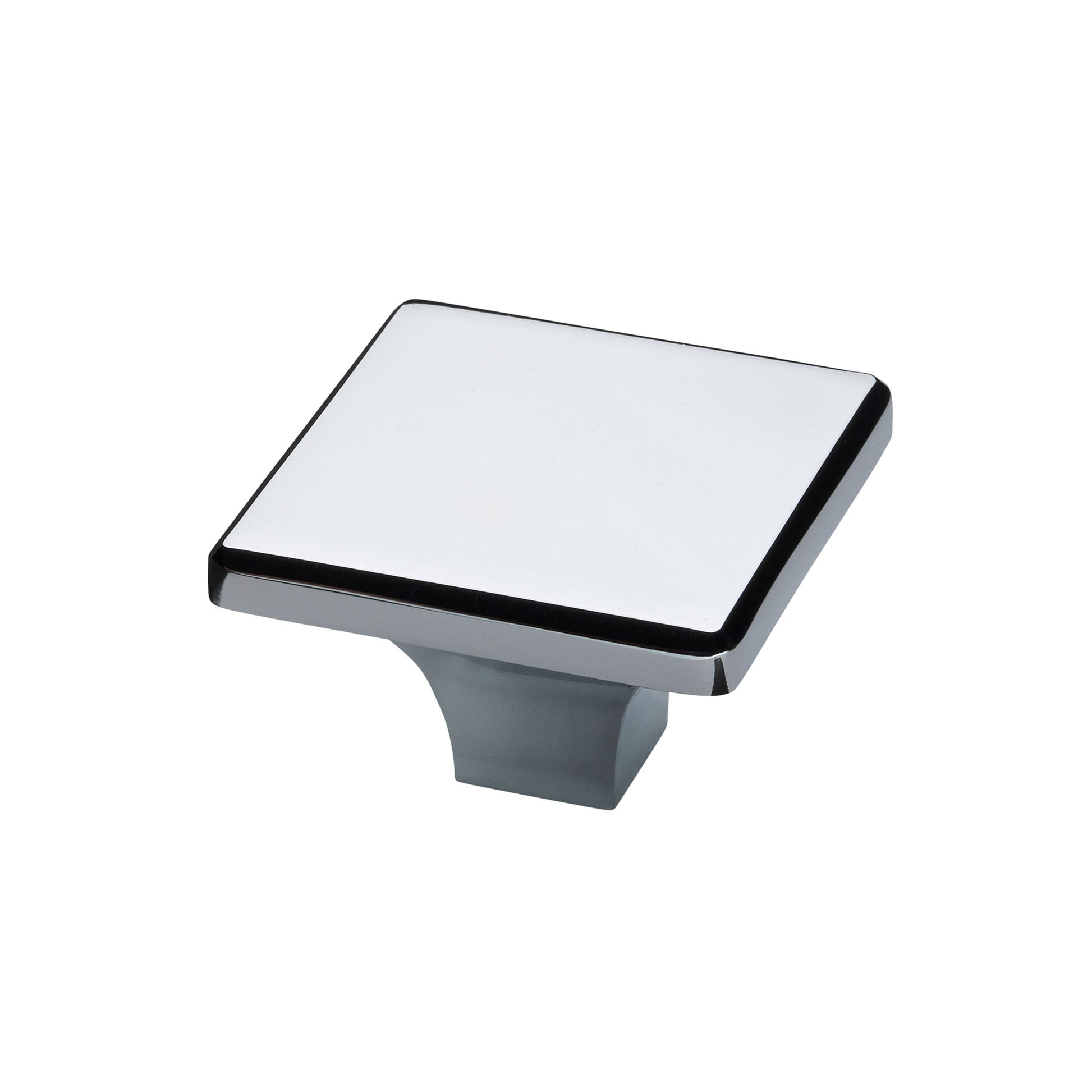 Georgia Polished Chrome Cupboard Door Knob - 50mm