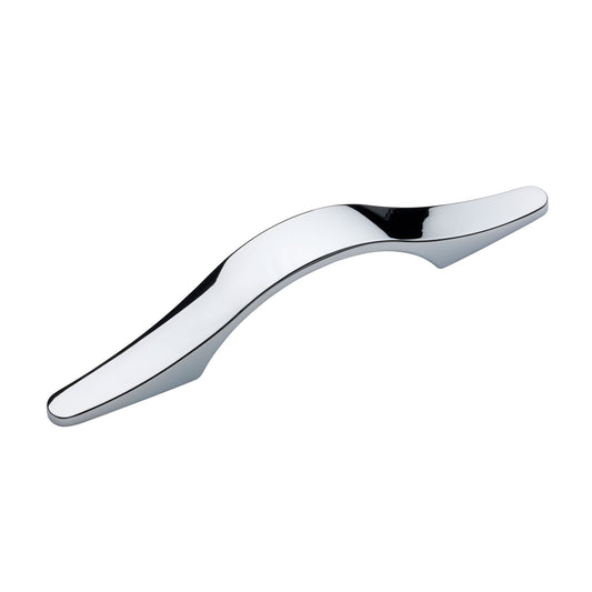 Malvern Polished Chrome Cabinet Bow Handle - 96mm Centres