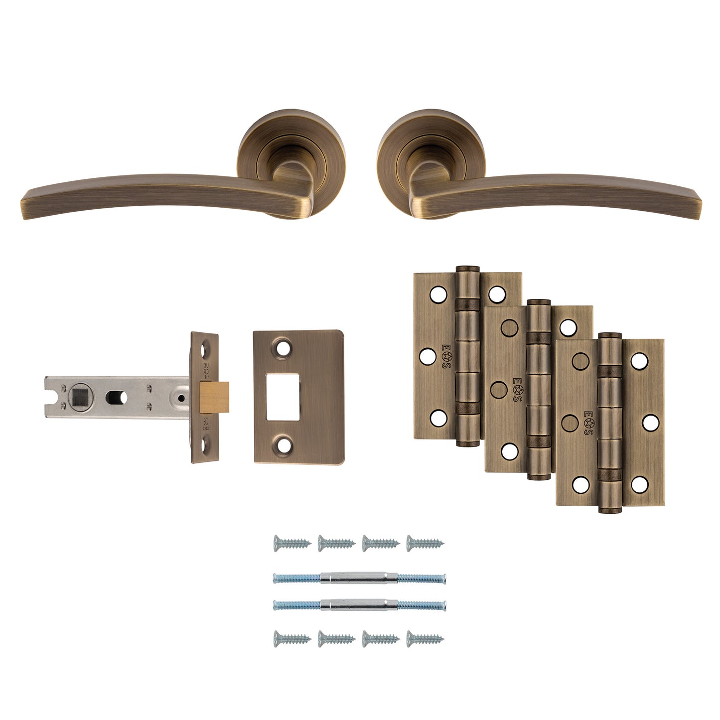 Tavira Lever On Round Rose Door Pack