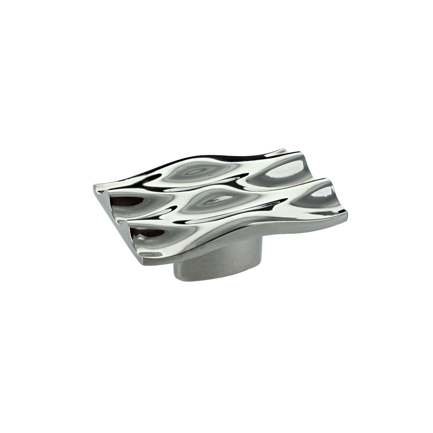 Weymouth Door Knob - Polished Nickel