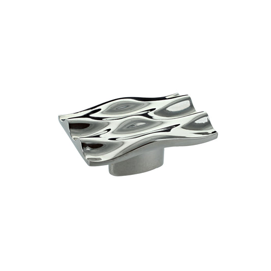Weymouth Door Knob - Polished Nickel