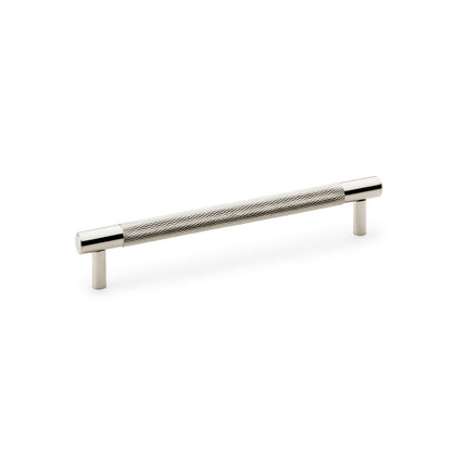 Brunel Polished Nickel Knurled T-Bar Cupboard Handles