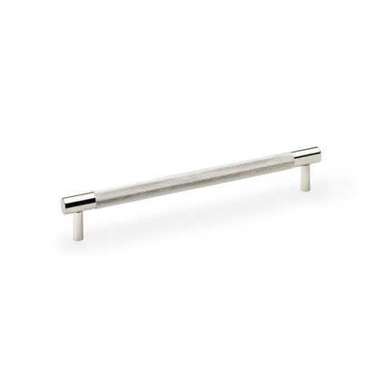 Brunel Polished Nickel Knurled T-Bar Cupboard Handles