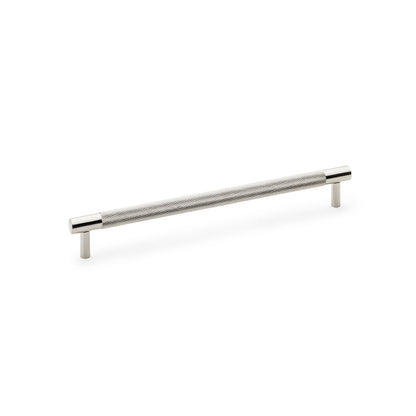 Brunel Polished Nickel Knurled T-Bar Cupboard Handles