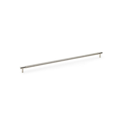 Brunel Polished Nickel Knurled T-Bar Cupboard Handles