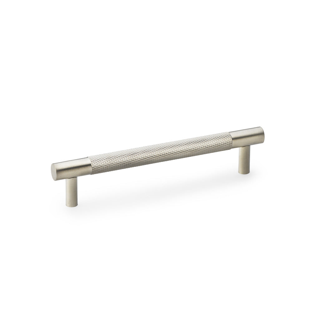 Brunel Satin Nickel Knurled T-Bar Cupboard Handles