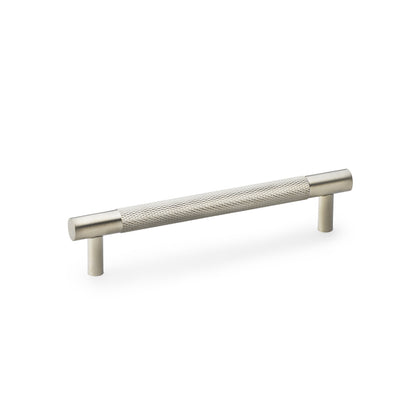 Brunel Satin Nickel Knurled T-Bar Cupboard Handles