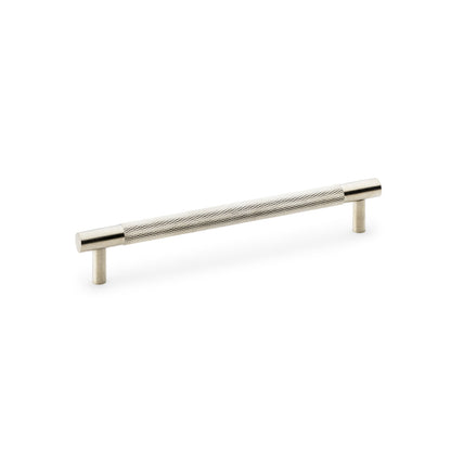 Brunel Satin Nickel Knurled T-Bar Cupboard Handles