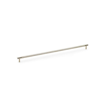 Brunel Satin Nickel Knurled T-Bar Cupboard Handles