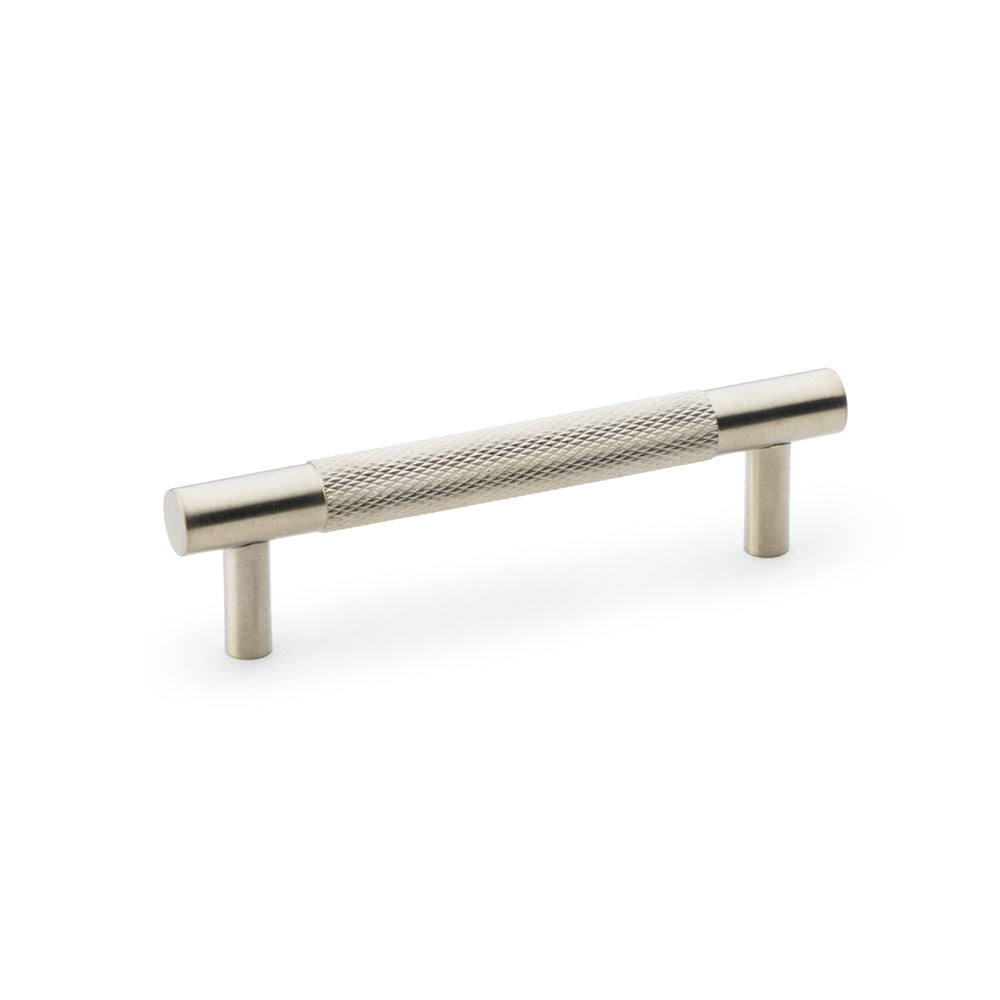 Brunel Satin Nickel Knurled T-Bar Cupboard Handles
