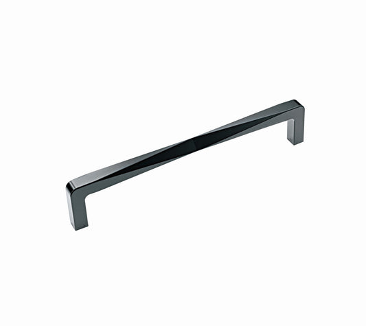 Alnwick Cabinet D Handle in Black Nickel