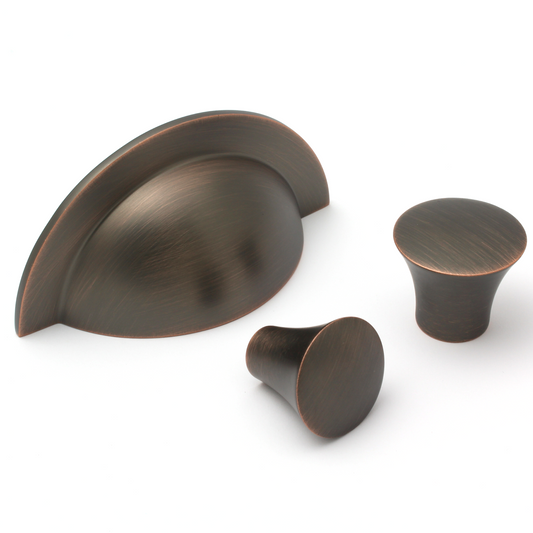 Malvern American Copper Cabinet Knob - 35mm