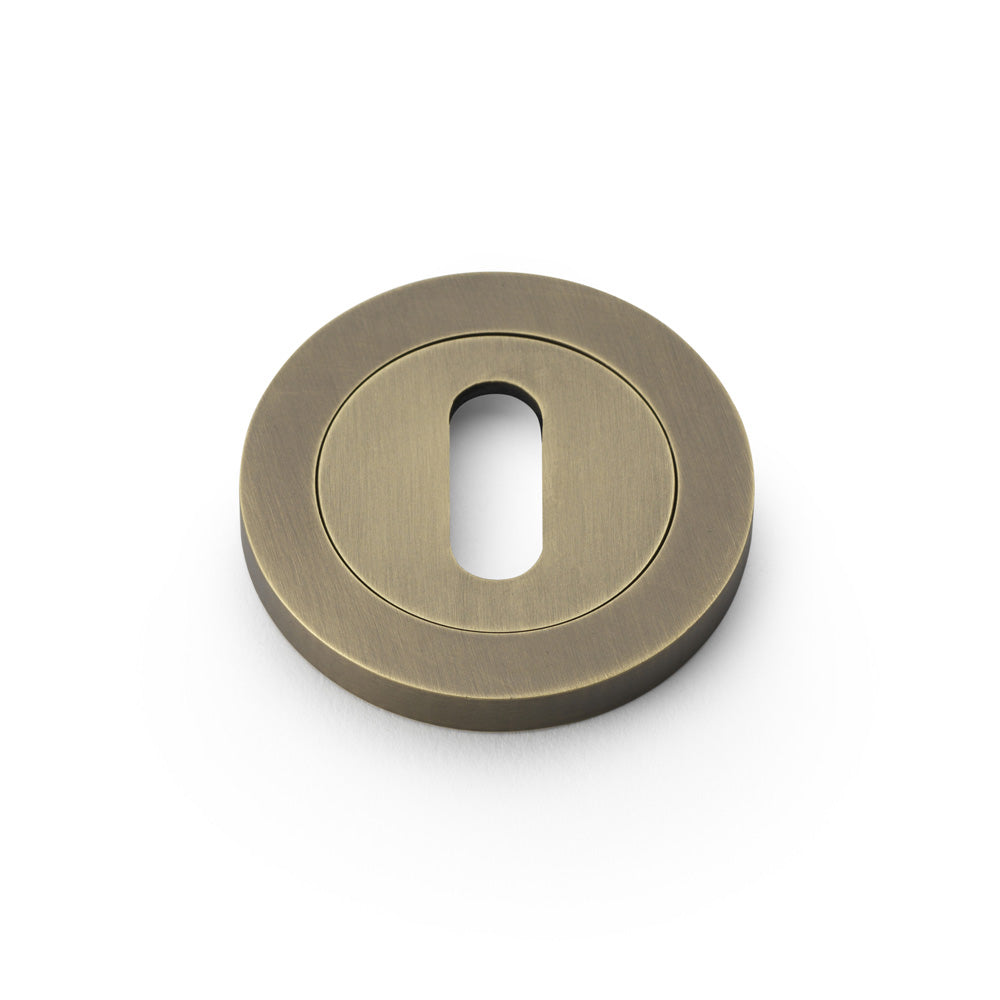 Concealed Fix Escutcheon Standard Profile - Italian Brass