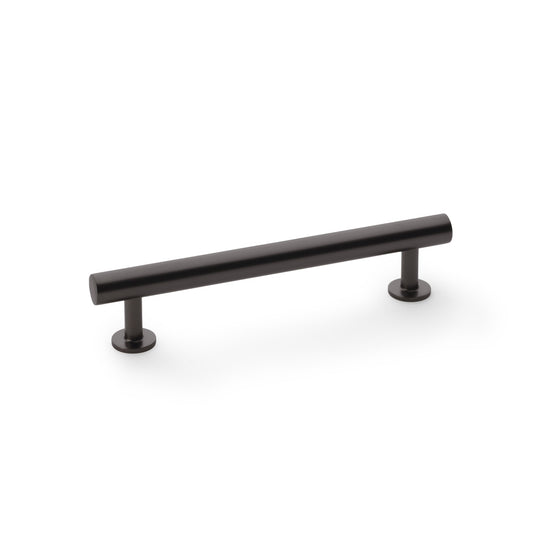 Round T-Bar Cabinet Pull Handle - Dark Bronze - Centres 128mm