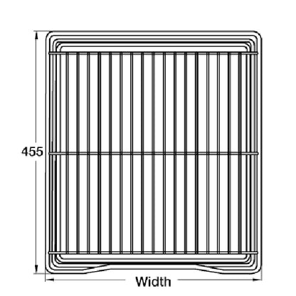 Pull Out Wire Basket Set for 300mm Cabinets