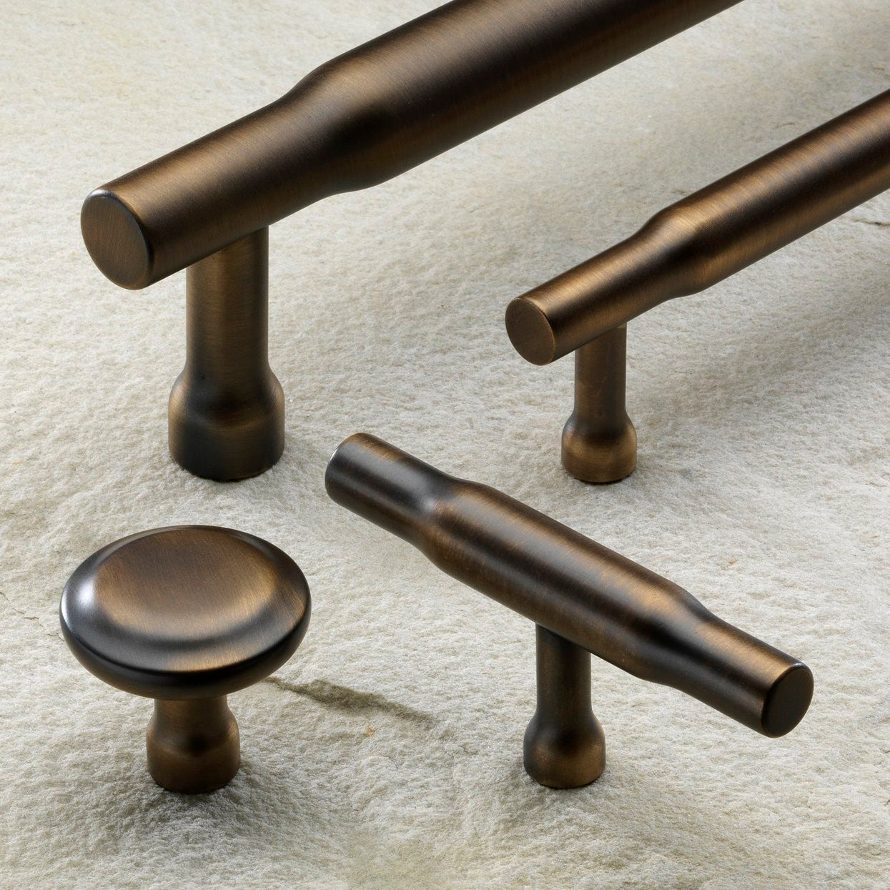 Bowland Brass Cabinet Handles