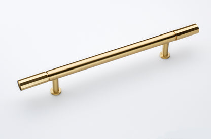 Broadway Brushed Satin Brass Cabinet Bar Handle - 160mm