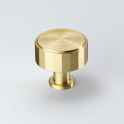 Broadway Brushed Satin Brass Cabinet Knob