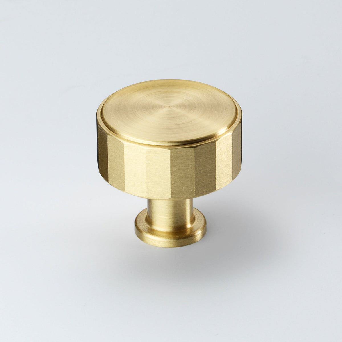 Broadway Brushed Satin Brass cabinet knob