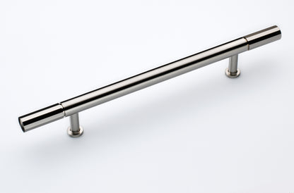 Broadway Brushed Satin Nickel Cabinet Bar Handle - 160mm
