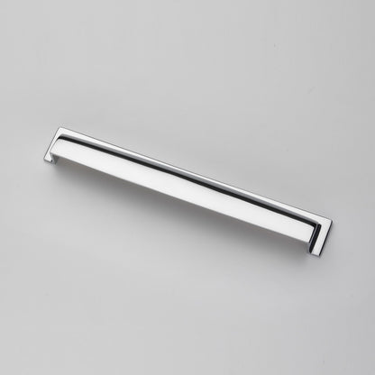 Buckingham Solid Brass Cup Handles In Polished Nickel Finish