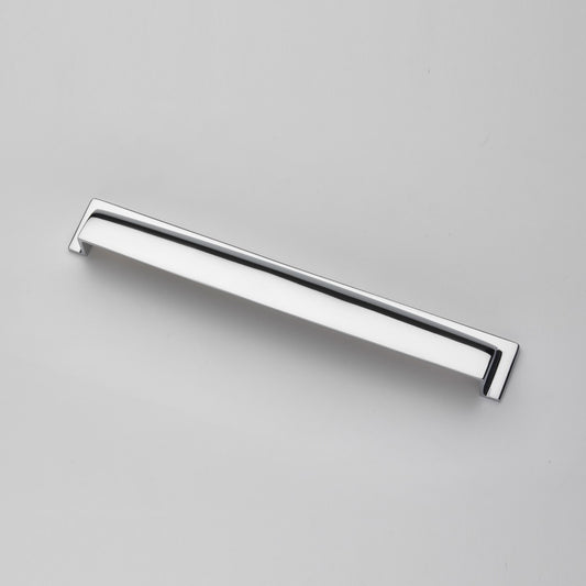 Buckingham Solid Brass Cup Handles In Polished Nickel Finish
