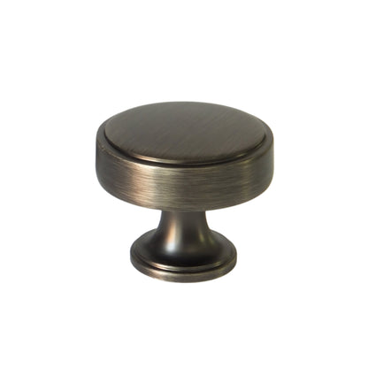Calgary Brushed Iron Kitchen Cabinet Door Knobs