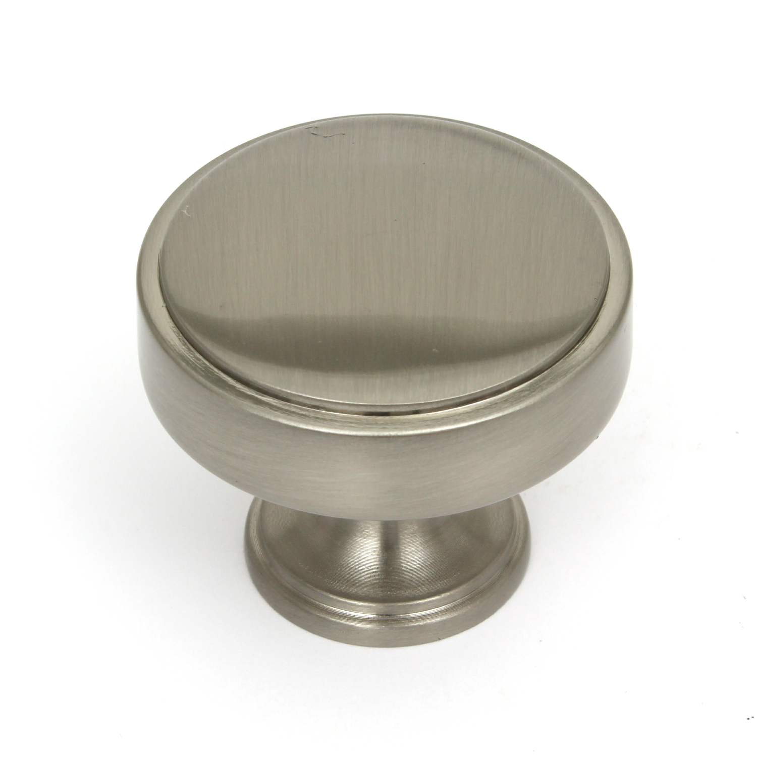 Calgary Brushed Satin Nickel Cabinet Knob - 35mm