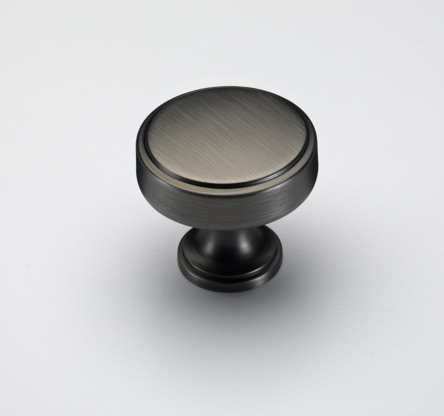 Calgary Cabinet Knob in Brushed Iron - 40mm