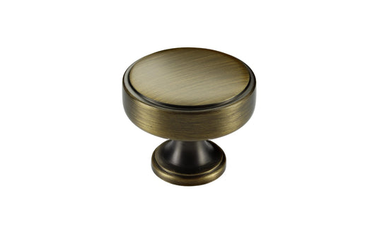 Calgary Cabinet Knob in American Bronze - 40mm